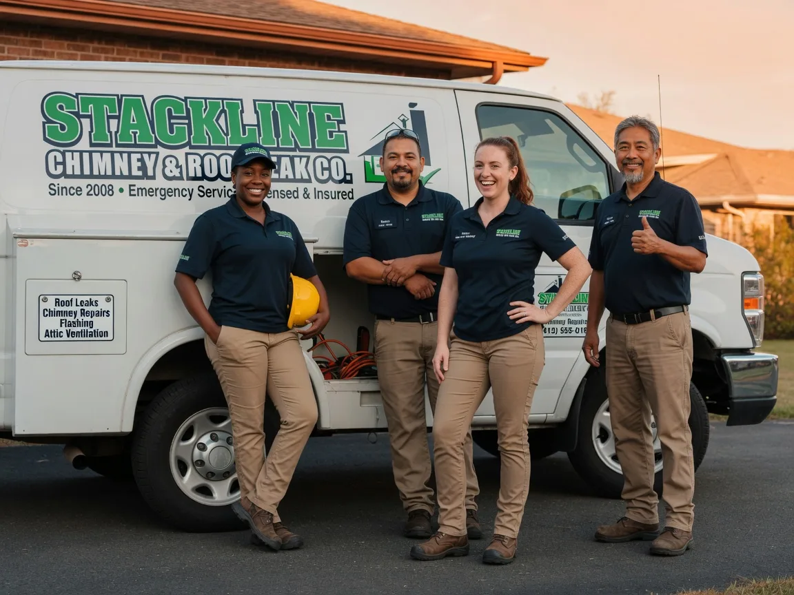 Chimney flashing repair company in Roach, MO